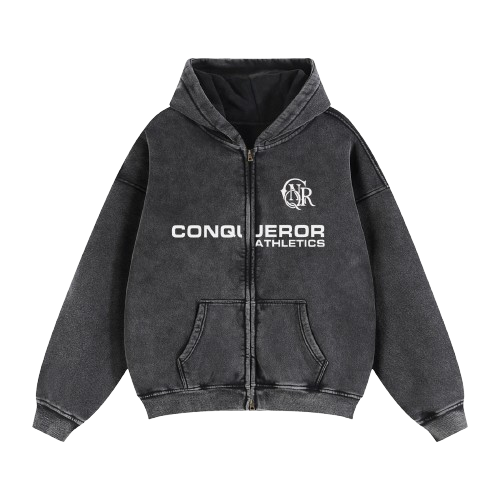 09 Athletics Acid Wash Hoodie