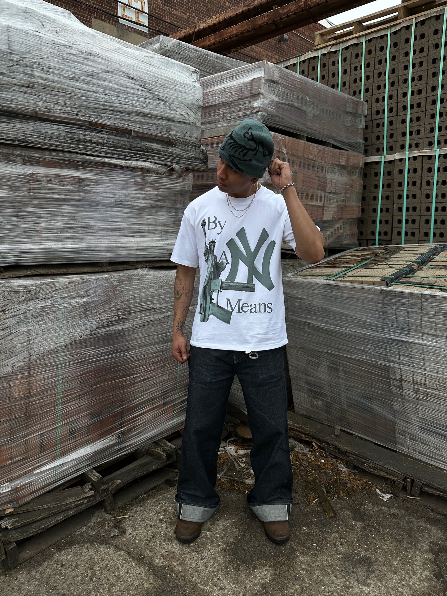 N.Y State of Mind Oversized Tee